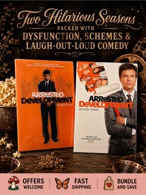 Arrested Development Seasons 2 & 3 DVD Bundle Complete TV Series Comedy